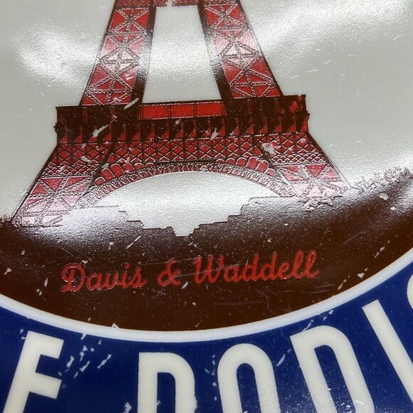 Davis & Waddell Camembert Extra Fine De Paris Round Cheese Platter - Picture 6 of 7